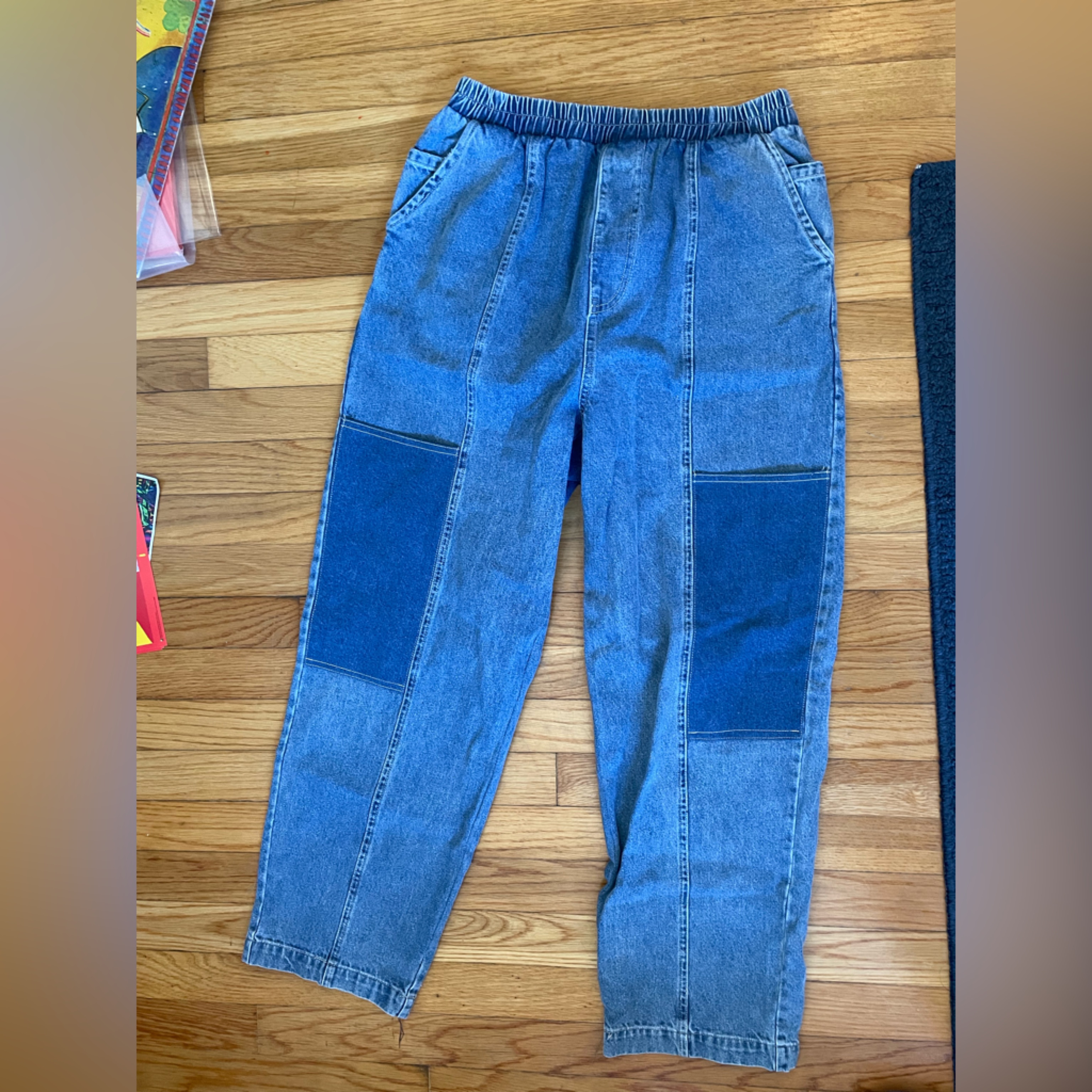 Patch Work Summer Jean